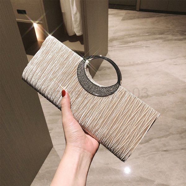 

designer cc even bag woman new envelope fashion womens diamond chain messenger dinner banquet handbag