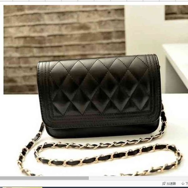 

spring new chain small bag messenger women's embroidered thread single shoulder crossbody shoulder bags