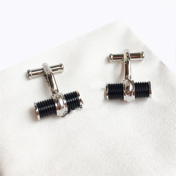 

luxury cuff links for men designer fine steel cufflinks shirt cufflink217r, Silver
