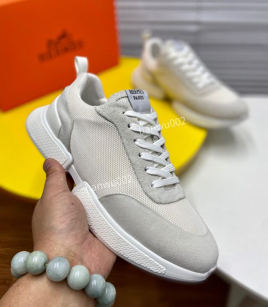 

2022 designer boots vintage shoes striped sneakers men designers sneaker platform casual shoe lace-up chunky trainers size38-44 hx210306, Black