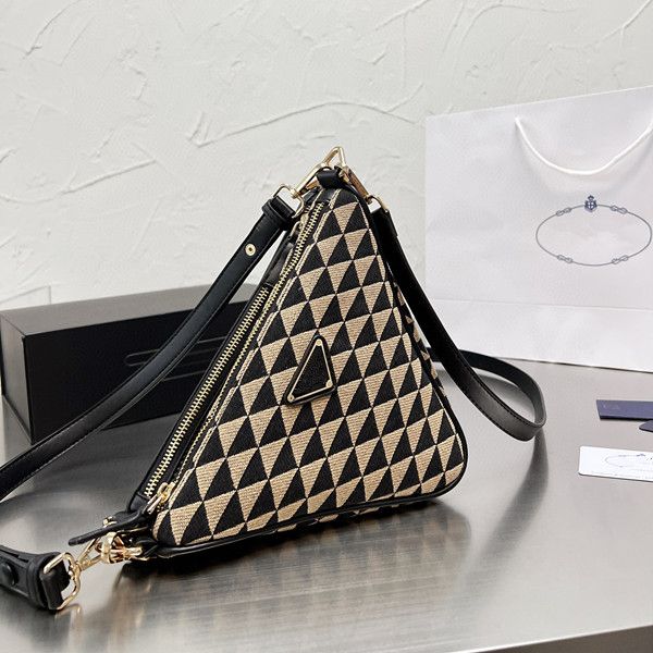 

women shoulder bag designer messenger bag leather handbag party triangle bag