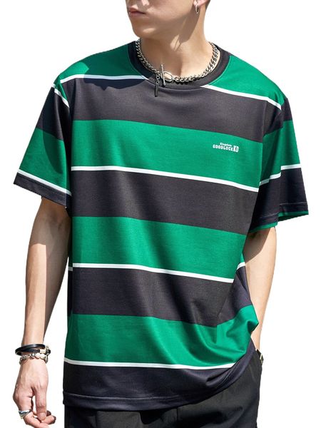 

men colorblock letter graphic tee s8vb#, White;black