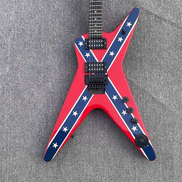 

in stock custom shaped double swing electric guitar
