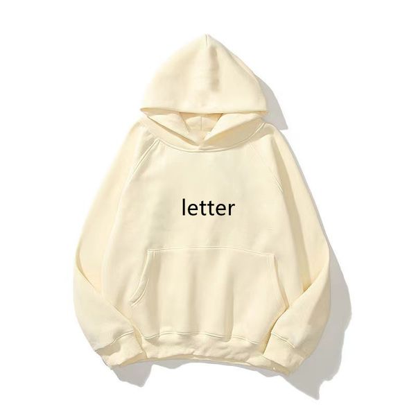 

desgienr men hoodie long sleeve hooded pullover hoodies loose hoody, Black