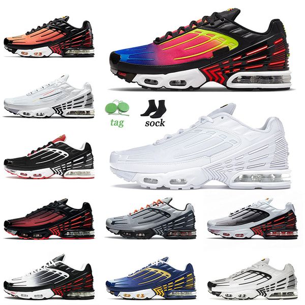 

new quality og plus iii tuned tn 3 running shoes rainbow triple white size 12 crater radiant red laser blue deep royal z gold sneakers train