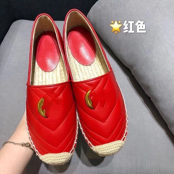 Новый стиль летние модные буквы Fisherman обувь кружевная кожа женская обувь конопляная веревка солома солома с теной носки повседневная обувь Mkjkk00002