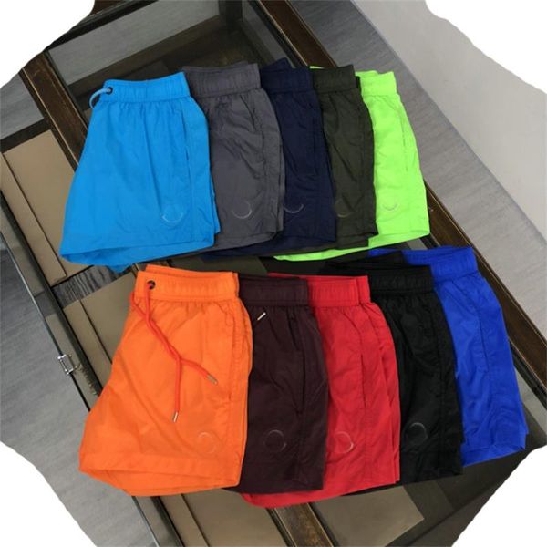 

meng yuhuang beach pants m men's shorts summer quick drying waterproof casual 3-point pants candy beach pants, White;black