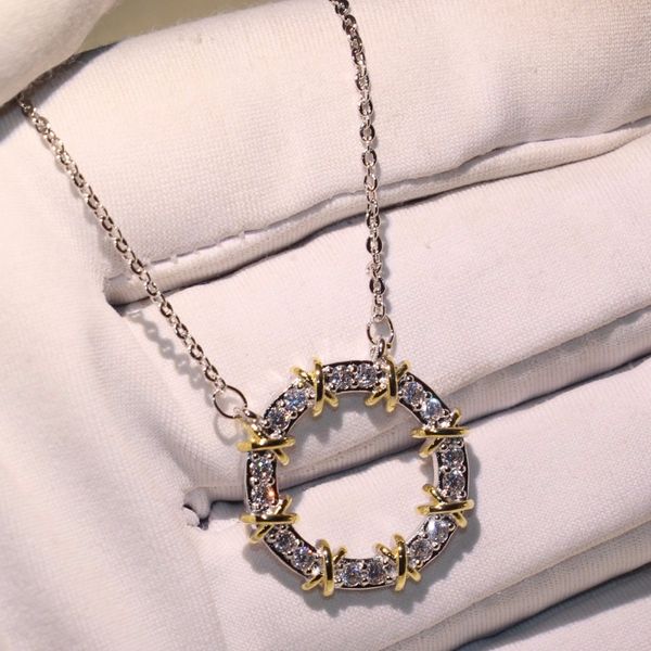 

choucong brand cross pendant luxury jewelry 925 sterling silver round cut white 5a cubic zircon cz diamond gemstones women wedding clavicle