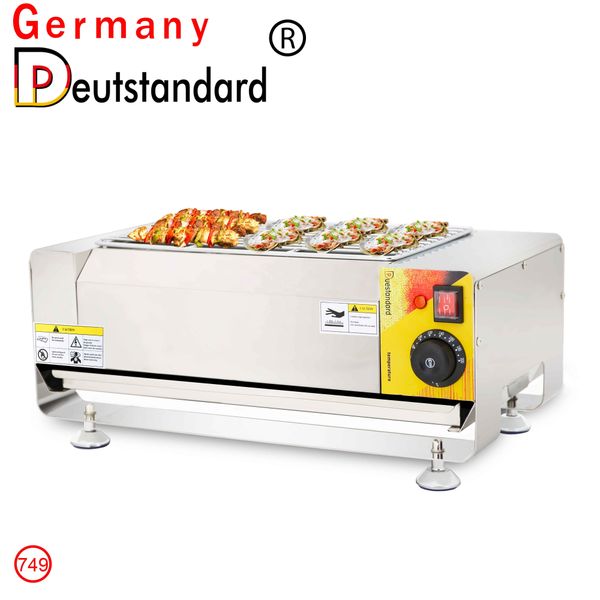 

commercial restaurant and family electric smokeless bbq grill griddle stainless steel indoor self-service barbecue equipment