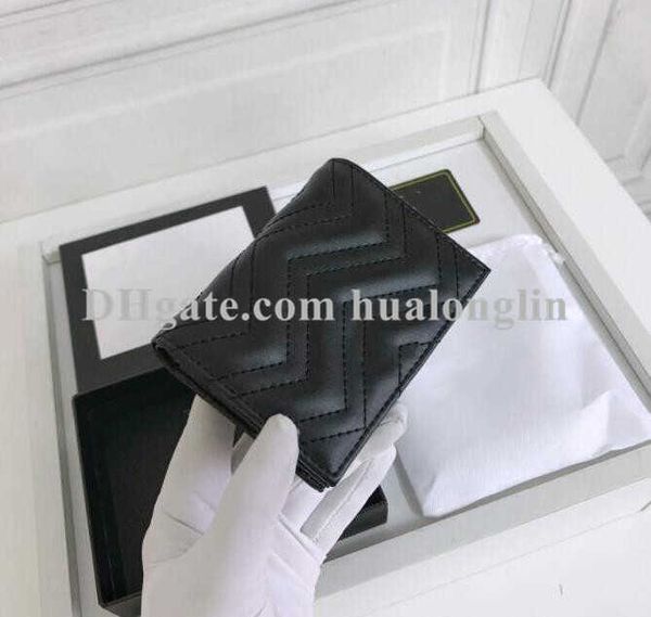 

women wallet purse card holder genuine leather fashion ladies wallets original box high quality, Red;black