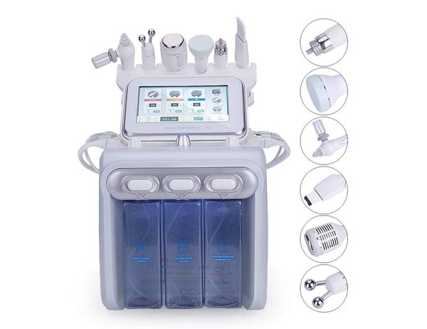 

facial care beauty equipment hydrafacial water peel dermabrasion skin scrubber rf spray bio micro current cold etlb245