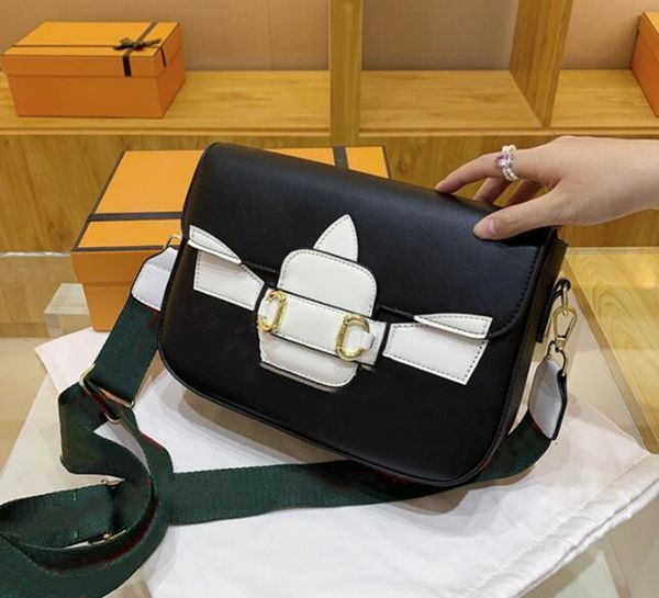 

fashion shoulder saddles bags g horsebit bag designer quality genuine leather handbag womens crossbody purse packing retro ethnic style shop