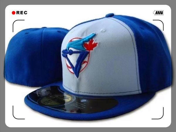 

new all baseball teams sport fitted cap men's women's flat fashion us full closed caps casual leisure solid color fashion size sum, Blue;gray