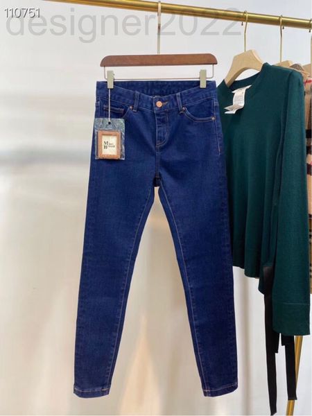 

women's jeans designer south korea mini counter 20-year product classic blue autumn and winter thick jeans women's leggings 9cjj