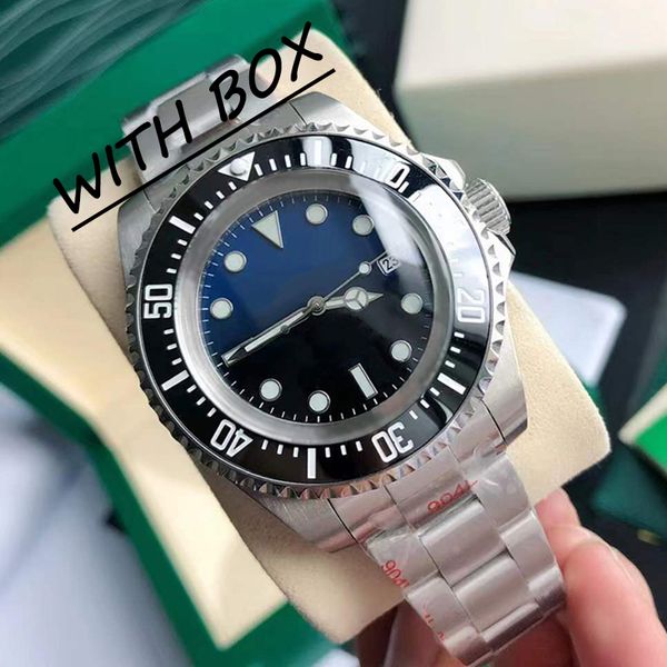 

caijiamin montre de luxe 44mm men automatic watch silver strap black stainless mens mechanical wristwatch 5atm waterproof super luminous wat, Slivery;brown