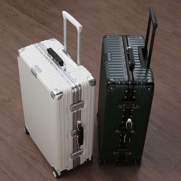 

luggage large capacity pull rod case new password suitcase strong, thick and durable