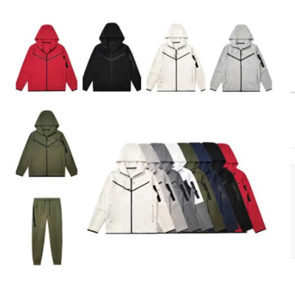 

quality high techfleece men sportwear tech fleece mens pants sweatpant designer space cotton sweatpants camouflage running trouser tracksuit, Black