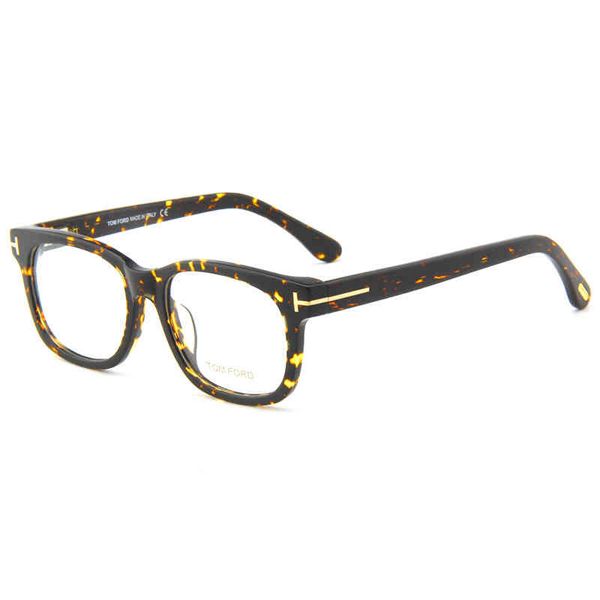 

eye glass tf5147 full frame glasses spring leg men's and women's ultra light plate glasses frame can be equipped with myopia, White;black