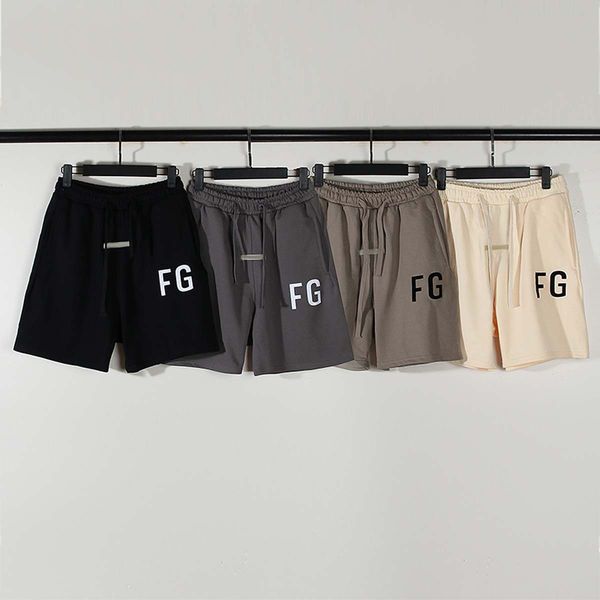 

fashion summer cotton terry shorts european and american hip hop street style, White;black