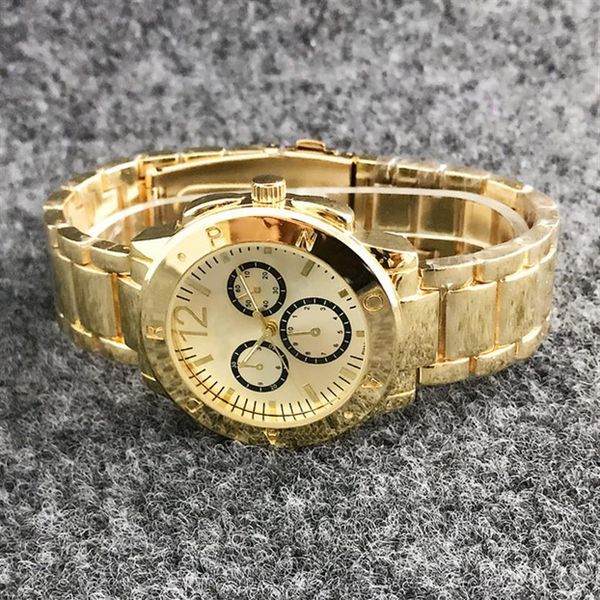 

fashion brand wrist watch women's girls style steel metal band quartz watches p35281o, Slivery;brown