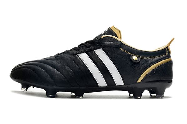 

shoe designer premium edition ad adipure fg army green men's soccer sneakers, Black