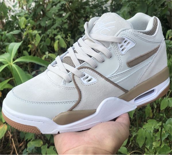 

designer shoes flight 89 khaki basketball shoes mens 89s designer sports sneakers size us7-11