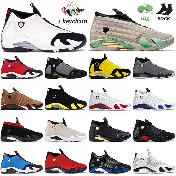 

2022 fashion jumpman 14 14s high basketball shoes mens fortune black toe gym red particle grey winterized hyper royal spm white gym blue men