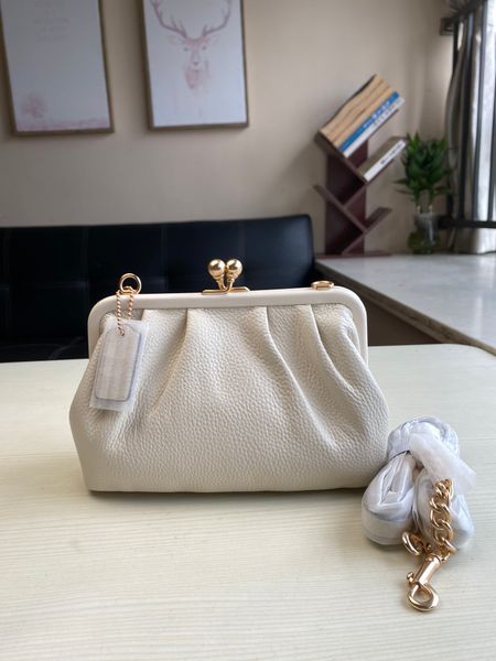 

women's fashion small cloud bag genuine leather fashion design handbag cell phone bag fine workmanship suitable for all occasions