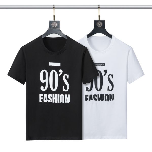 

21ss summer mens womens designers t shirts loose tees fashion brands man s casual shirt luxurys clothing street shorts sleeve clothes tshir, White;black