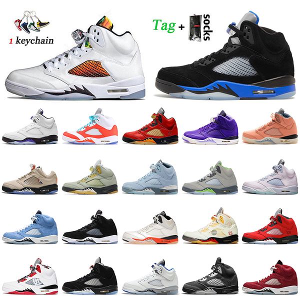 

2022 high og jumpman 5 basketball shoes fashion 5s aqua nfls unc women mens trainers sports dj khaled x we the bluebird raging bull womens