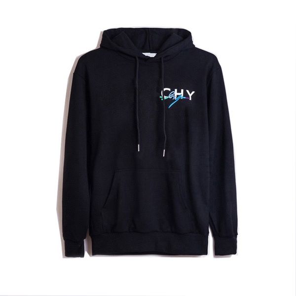 

designer hoodie mens skateboard sweatshirts long sleeve hoodies women fashion clothing embroidery printed letter lovers casual sweate, Black