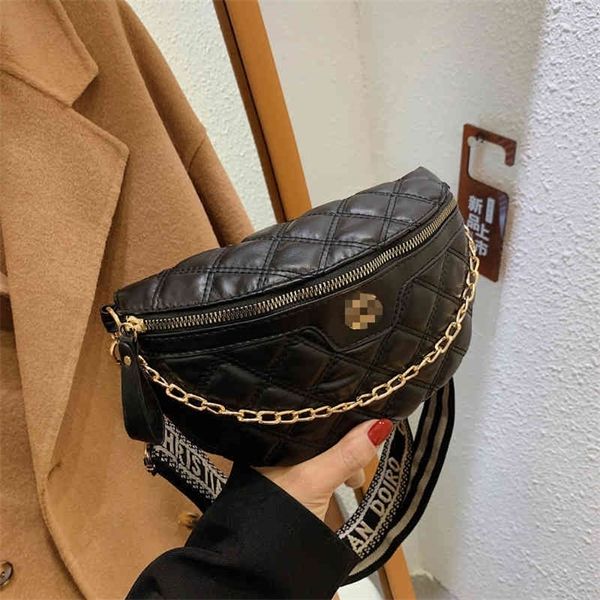 

68% off net red female new korean ins fashion lingge single shoulder messenger texture chest waist bag