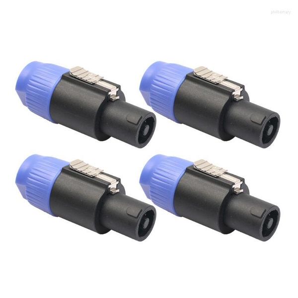 Игровые контроллеры Joysticks 4pcs 4 Pole Dishaker Speck Sweep Cable Cable Разъем для Neutrik Speakon NL4FC Phil22