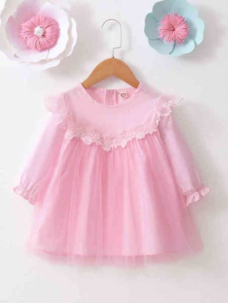 

fashion girl's dresses for kids baby girl summer clothes 2022 kids dresses for girls 5 to 6 years lace baby dress 0 to 12 months y22051, Red;yellow