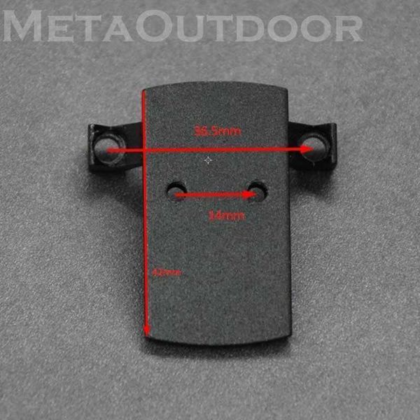 

aluminium red dot sight rifle scope red dot extensionsion base for acog 4x32 scope