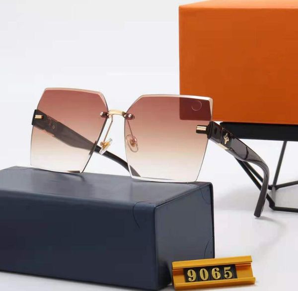 

ljia sunglasses designer large frame square glasses women men viutonity original packaging sunglasses vs uv protection metal print sunglasse, White;black