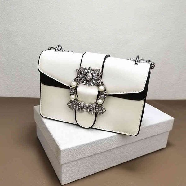 

bag female 2022 new fashion diamond inlaid versatile shoulder