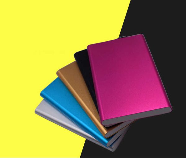 

ultra slim powerbank 5000/10000mah power bank external battery customizable logo