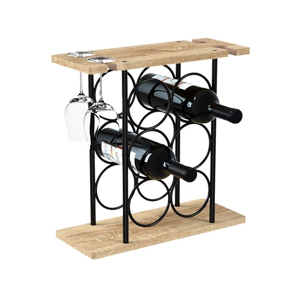 

kitchen furniture wine rack black frame