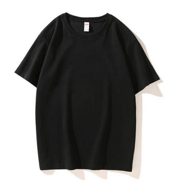 

2022 cotton loose tees t-shirt, Black;brown