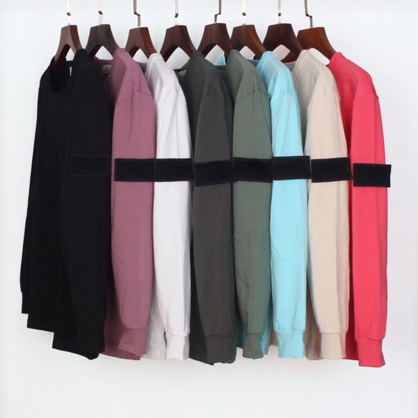 

22ss mens sweater designer hoodie outdoor brand cotton long-sleeved t shirt men women sweatshirt embroidered armband pullover sweaters overs, Black