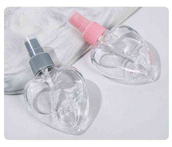 

10pc spray bottle 50ml lot portable travel atomizer bottle spray bottles sample empty plastic storage container women bottle y220428