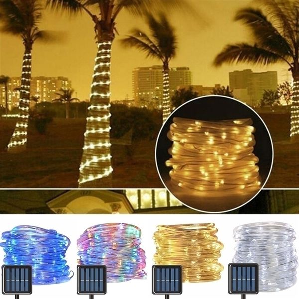 годы гирлянды светодиодные световые светильники Fastoon Christmas Fairy Lights Outdoor Garden Street Рождественская вечеринка свадебная свадьба 7 м 201201