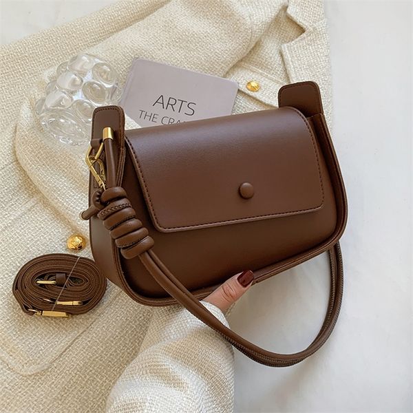 

hit spring small pu leather crossbody sling bags handbag luxury underarm shoulder side bag ladies 220815