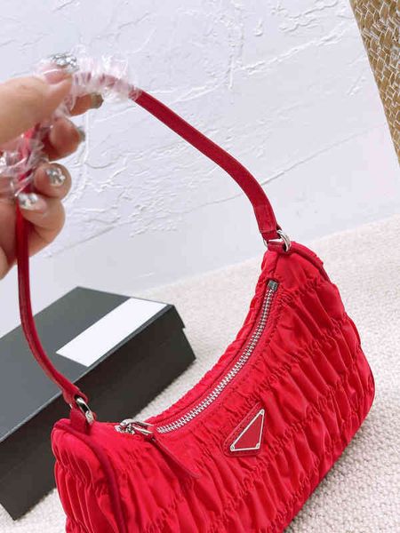 

shoulder bucket bags women designer handbags tote shopping handbag packs nylon crossbody female travel purses red 0406