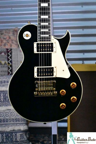 

aria pro ii pe deluxe-kv black electric guitar