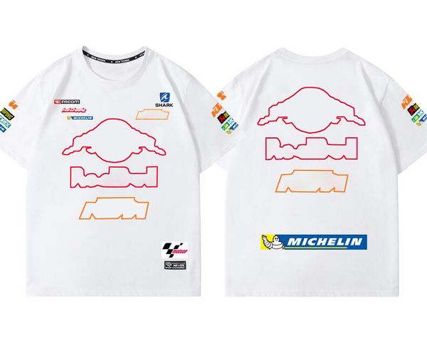 

f1 formula one t-shirt new 2022 summer short sleeve same customization