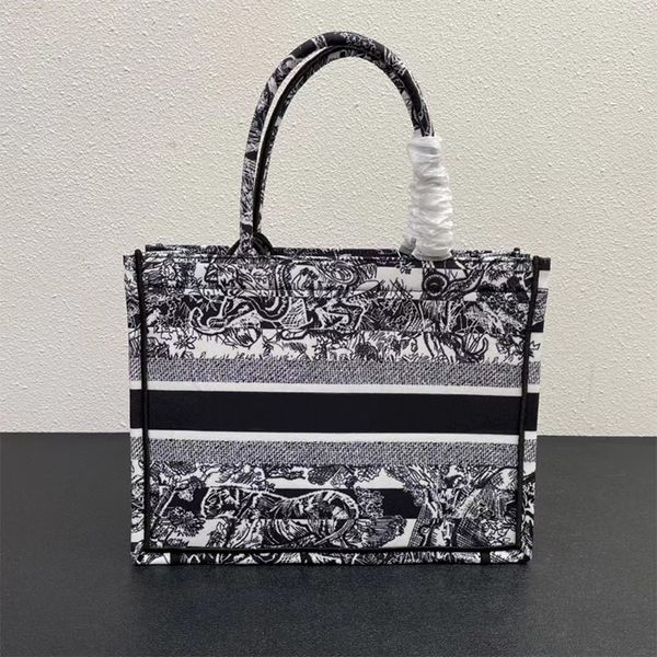 

thorn rust flower tiger handbag shopping bag luxury practical large capacity jacquard embroidery designer travel bag various pattern colors