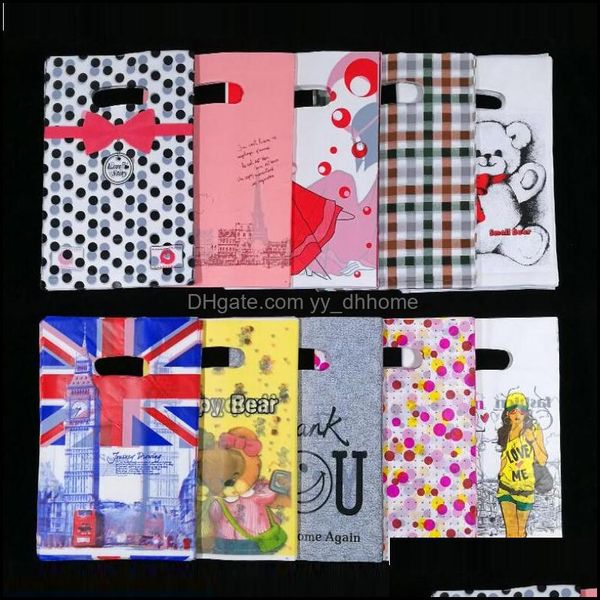 

jewelry pouches bags packaging display plastic gift 15x20 20x30 30x40 35x45 40x50cm clothing pouches wholesale - 0040pack drop delivery 2, Pink;blue
