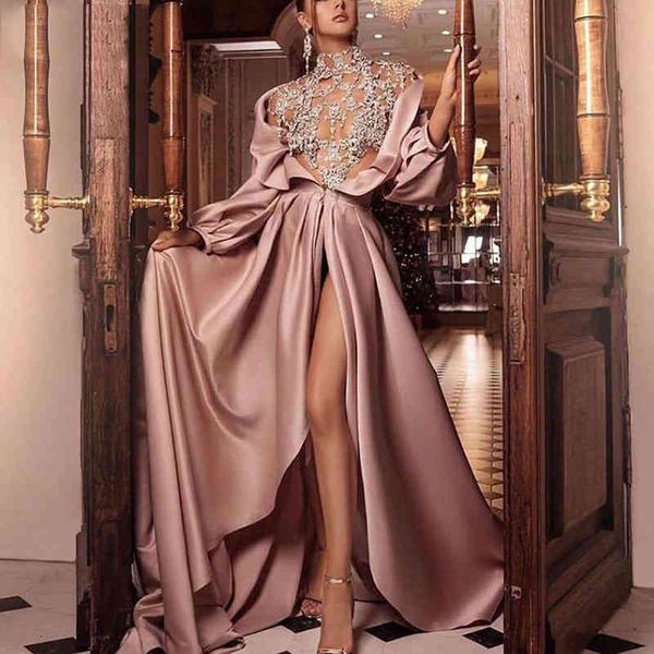 

casual dresses 2022 summer celebrity banquet women's dress high waist pink evening split temperament rozb, Black;gray